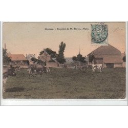 CHAULNES : propriété de M. Boitel, maire - état (léger pli)