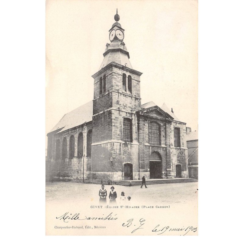 GIVET - Eglise Saint Hilaire - très bon état