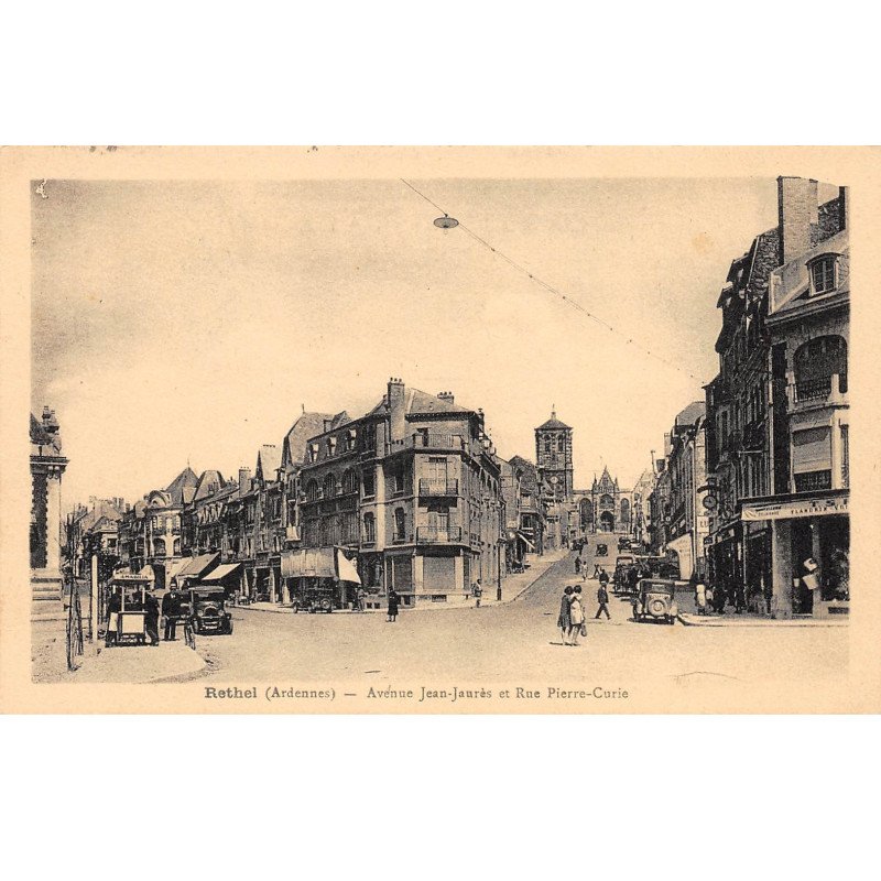 RETHEL - Avenue Jean Jaurès et Rue Pierre Curie - très bon état RETHEL - Avenue Jean Jaurès et Rue Pierre Curie - très bon état