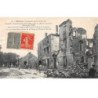 MOUZON après la guerre - Ce qui reste des maisons de la Place de l'Ancien Marché - état