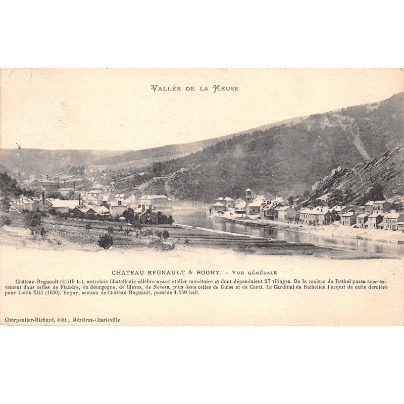 CHATEAU REGNAULT et BOGNY - Vue générale - très bon état