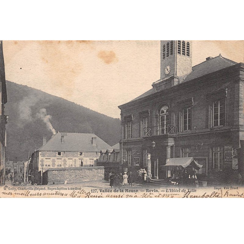 REVIN - L'Hôtel de Ville - très bon état