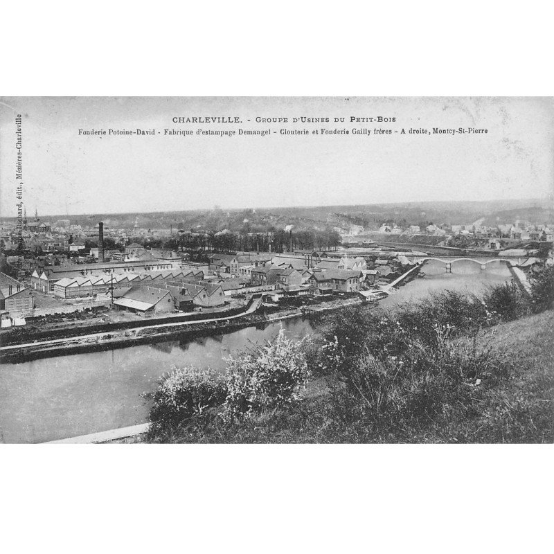 CHARLEVILLE - Groupe d'Usines du Petit Bois - très bon état