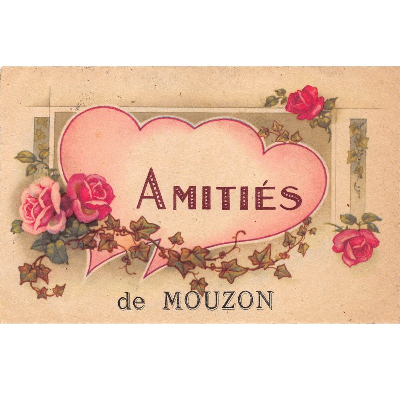 Amitiés de MOUZON - très bon état