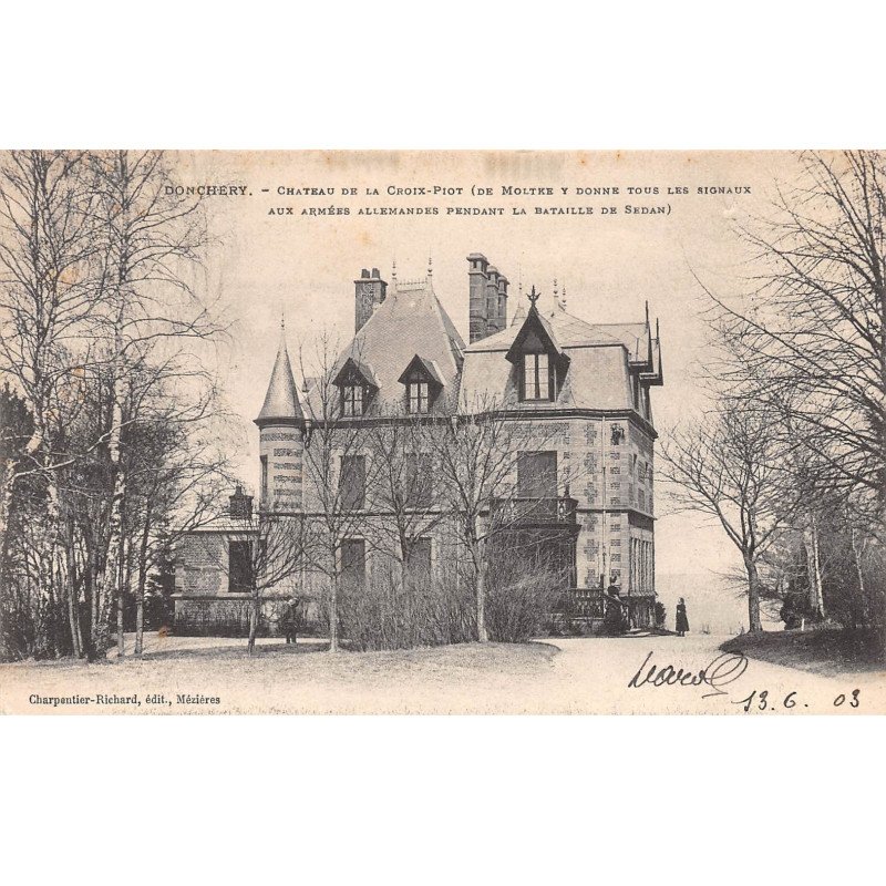 DONCHERY - Chateau de la Croix Piot - très bon état