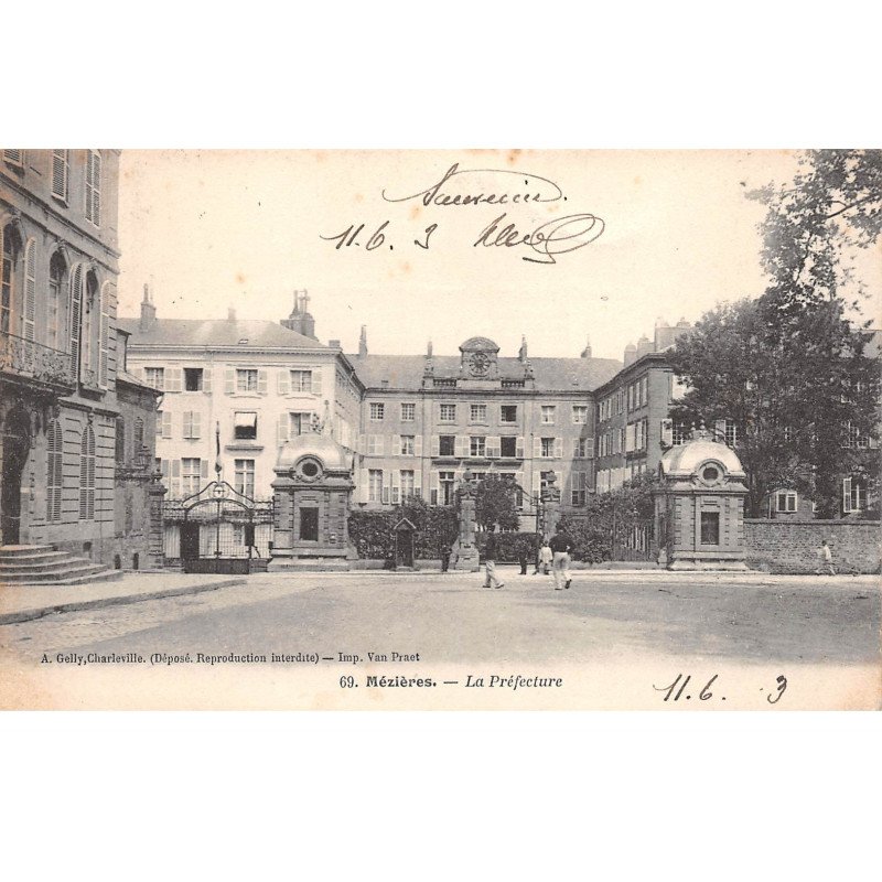 MEZIERES - La Préfecture - très bon état