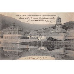 CHATEAU REGNAULT - Hotel de Ville et Eglise - très bon état