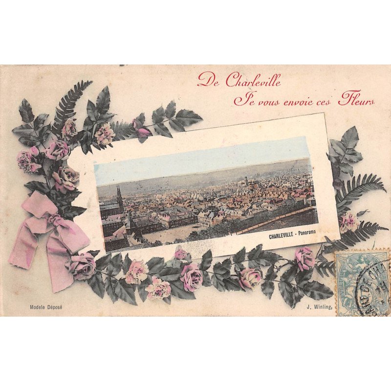 De CHARLEVILLE Je vous envoie ces Fleurs - très bon état