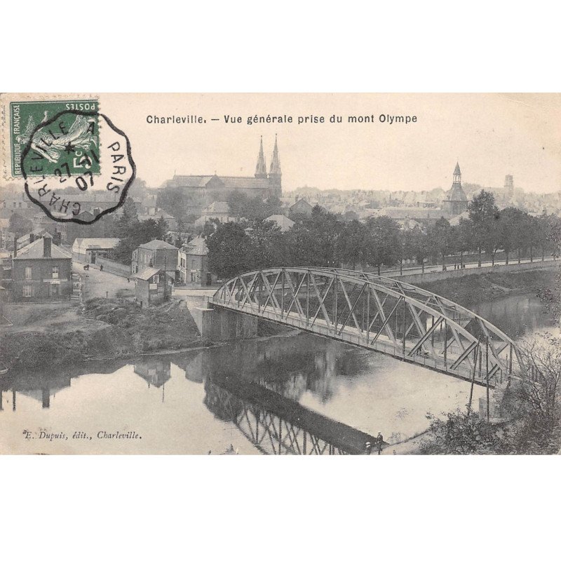 CHARLEVILLE - Vue générale prise du Mont Olympe - très bon état