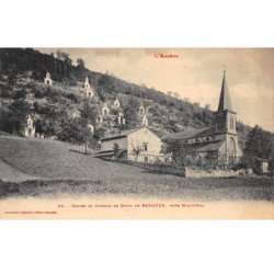 Eglise et Chemin de Croix de RENAUDE près Mas d'Azil - très bon état