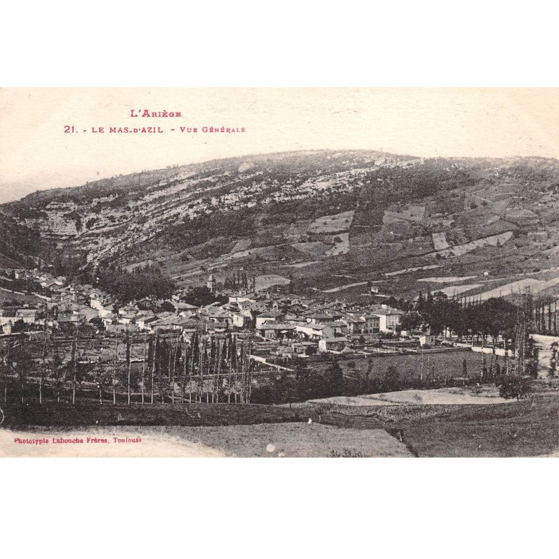 LE MAS D'AZIL - Vue générale - très bon état