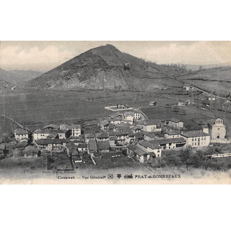 CAZAVET - Vue générale - très bon état