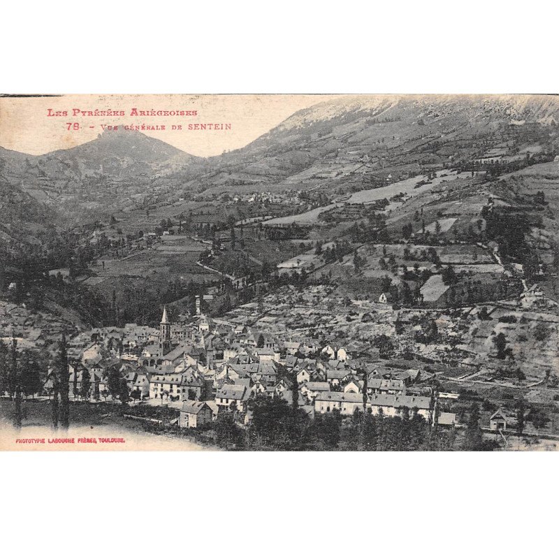 Vue générale de SENTEIN - très bon état