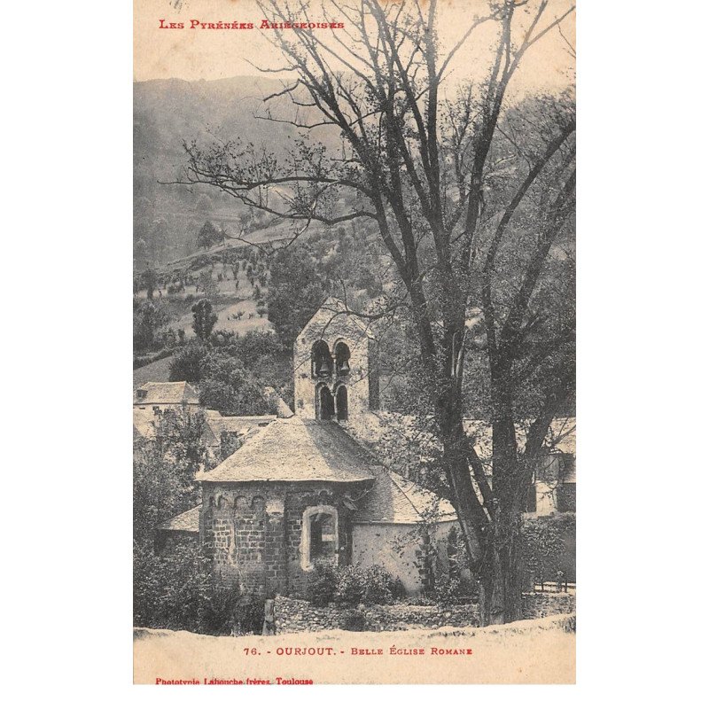OURJOUT - Belle Eglise Romane - très bon état