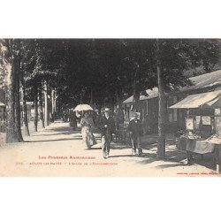 AULUS LES BAINS - L'Allée de l'Etablissement - état