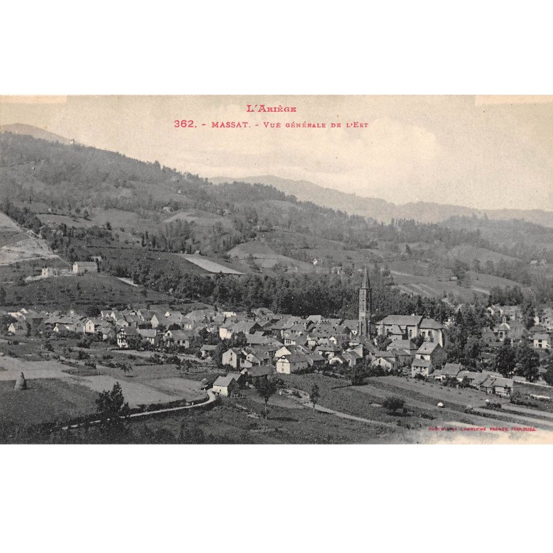 MASSAT - Vue générale de l'Est - très bon état