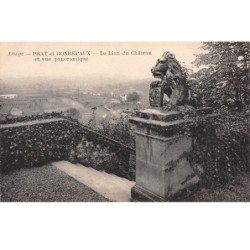 PRAT et BONREPAUX - Le Lion du Château et vue panoramique - très bon état