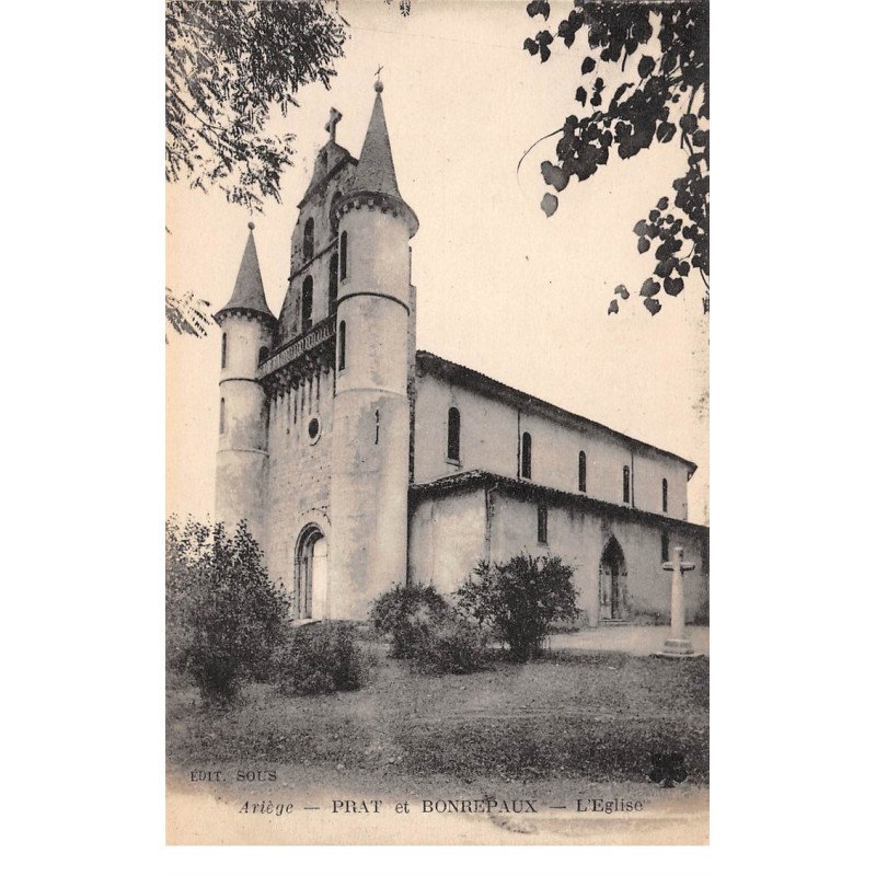PRAT et BONREPAUX - L'Eglise - très bon état