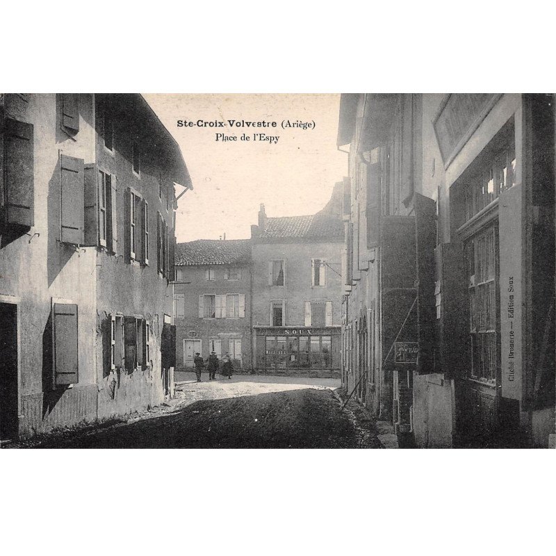 SAINTE CROIX VOLVESTRE - Place de l'Espy - très bon état