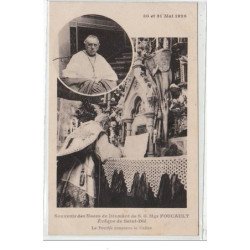 SAINT DIE : 30 et 31 mai 1926 - souvenir des noces de diamant de S.G.  Mgr Foucault évêque de St Dié - très bon état