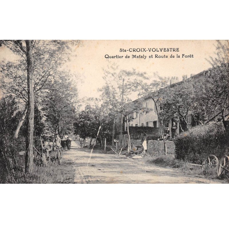 SAINTE CROIX VOLVESTRE - Quartier de Mataly et Route de la Forêt - très bon état