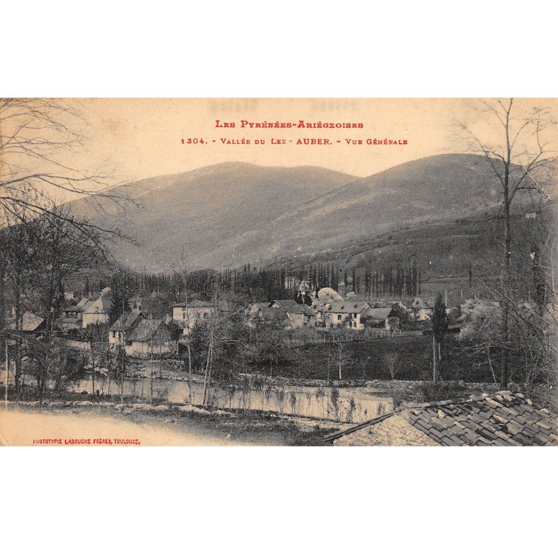 Vallée du Lez - AUBER - Vue générale - très bon état