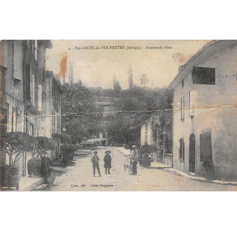 SAINTE CROIX VOLVESTRE - Avenue du Pont - état