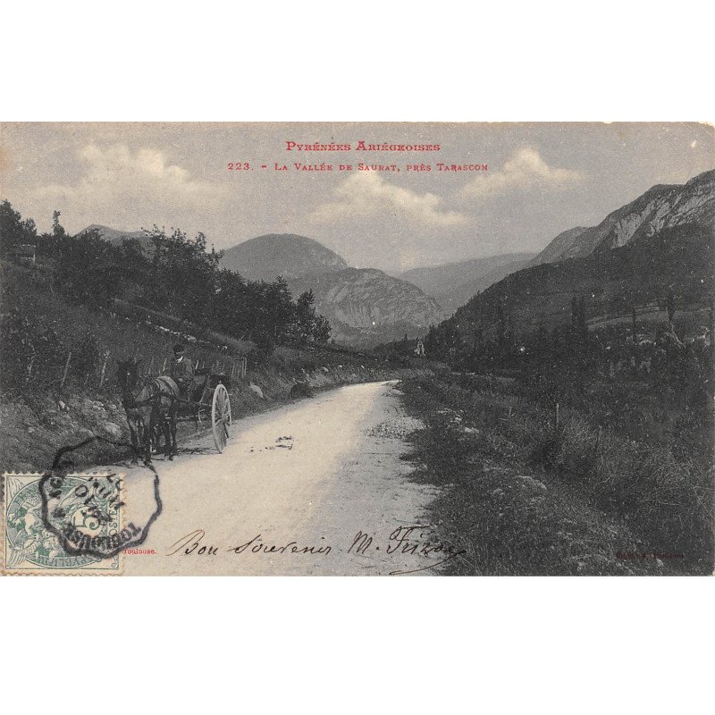 La Vallée de Saurat, près Tarascon - très bon état