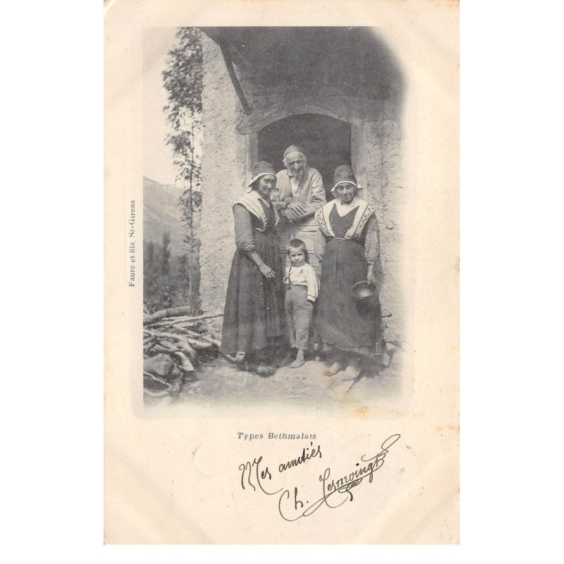 Types Bethmalais - très bon état