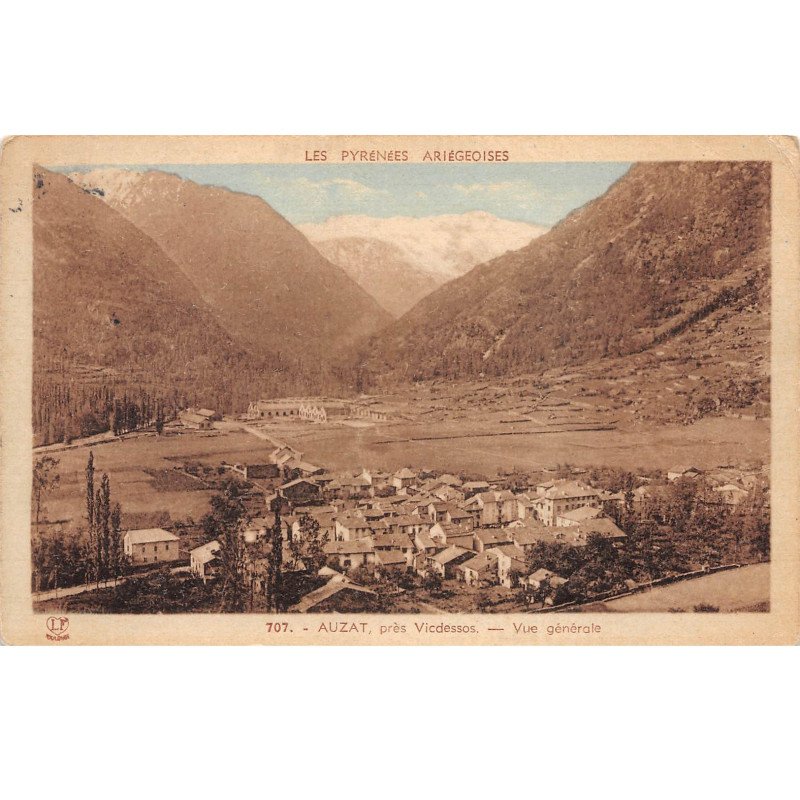 AUZAT près Vicdessos - Vue générale - très bon état