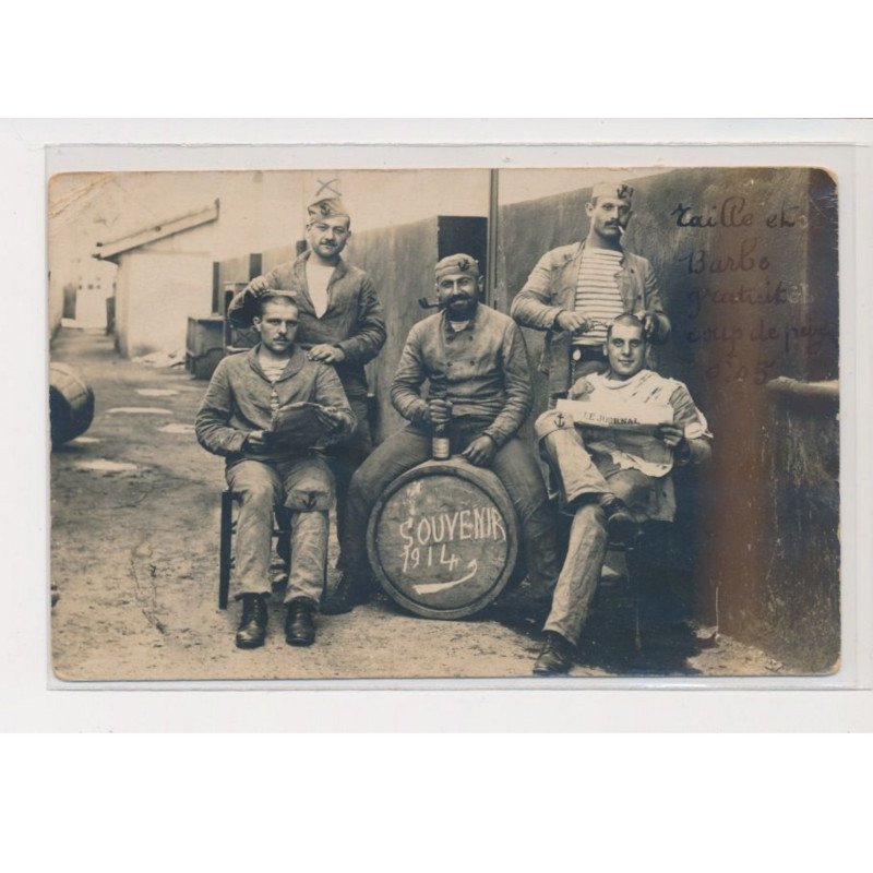 TOULON - Militaires - coiffeur - état