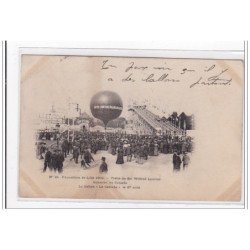 LILLE : visite de Sir Wilfrid Laurier, ministre du canada, le ballon """"le canada"""" 27 aout (ballon rond) - etat