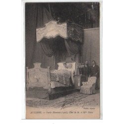 AUXERRE : partie illuminée (1908) - char de M. et Mme Denis - très bon état