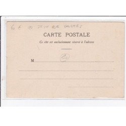 LOCHES SUR OURCE : personnes jouant aux cartes - très bon état