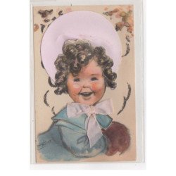 BOURET Germaine : cpa avec collage (systeme -  série 646) (ex-collection Amigon) - très bon état