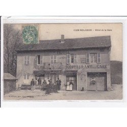 CIZE BOLOZON : hotel de la gare - très bon état