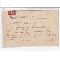 LE MUR DE BARREZ : départ du courrier (diligence - l'Aveyron Pittoresque) - état