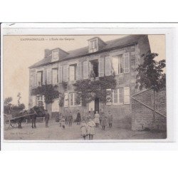 CAMPAGNOLLES : l'école des garçons - bon état (découpure de journaux partiellement collée)
