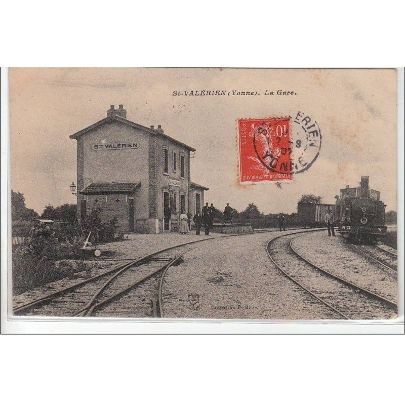 SAINT VALERIEN : la gare - très bon état