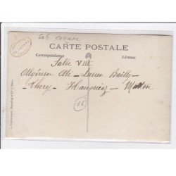 COGNAC : carte photo de l'hopital militaire (algérie) - très bon état