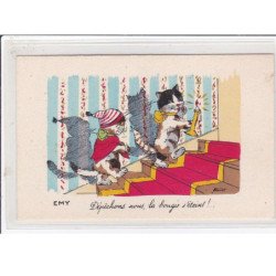 BOURET Germaine : signé EMY - chats (ex-collection Amigon) - très bon état
