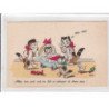 BOURET Germaine : signé EMY - chats (ex-collection Amigon) - très bon état