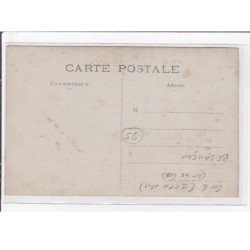 BESANCON : lot de 4 cartes photo d'un conducteur de fiacre (attelage)(photo D'HOOP) - très bon état (1 cpa abimée)