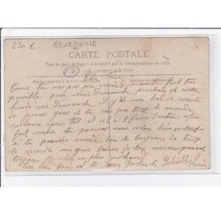 BEUZEVILLE : carte photo de l'épicerie mercerie REBUT - très bon état