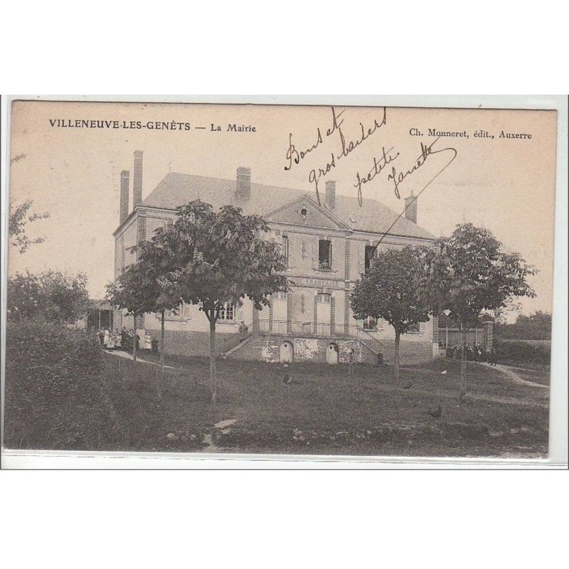 VILLENEUVE LES GENETS : la mairie - très bon état VILLENEUVE LES GENETS : la mairie - très bon état
