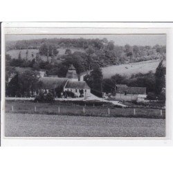 ROSAY : carte photo de l'église - (procédé photo rare) - très bon état