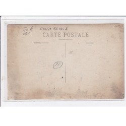 COURBEVOIE : carte photo de la rue Adelaïde pendant les inondations - bon état