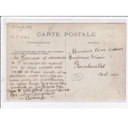 ASNIERES : carte photo (automobile) - état