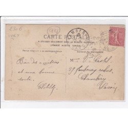 IVRY : carte photo de la fabrique de couronnes - maison Eugène DURU "Au Souvenir" (cartes postales) - très bon état