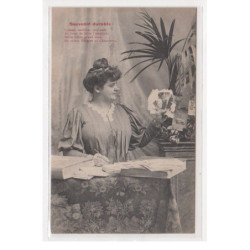 NANCY : carte postale publicitaire pour l'éditeur de cartes postales FARNIER et CHAUVETTE - très bon état